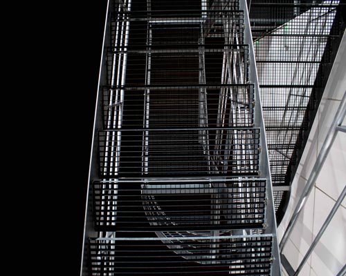 Photographie d'un escalier